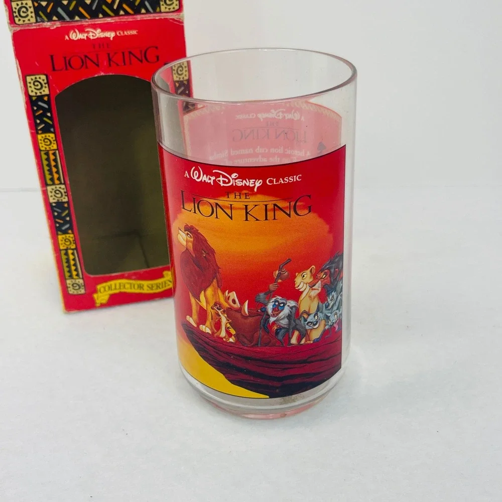 Vintage 1994 Disney Lion King Burger King Coca-Cola Collector Glass Series 3 Box